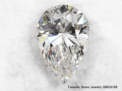 ダイヤルース　1.075ct　ペアシェイプ ルース