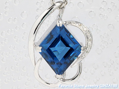 Blue Topaz 23.16ct Necklace